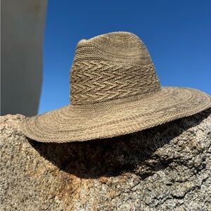 Free People Tan Woven Hat never worn